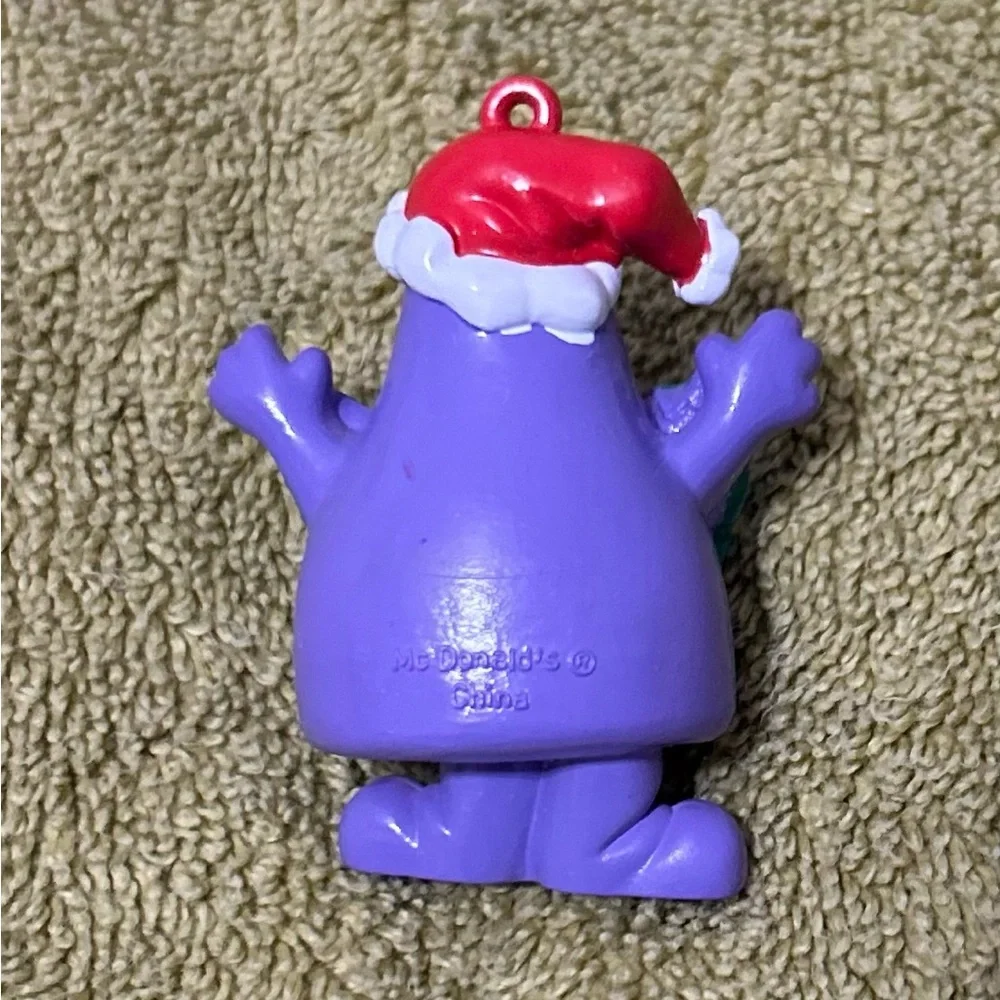 RARE Vintage MCDONALDS 4 pack Christmas Ornaments Ronald Dawn Grimace Hamburgler - Picture 5 of 10